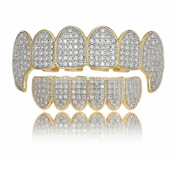 gold shiny iced out teeth grillz rhinestone bottom grills set hip hop jewelry, Black
gold shiny iced out teeth grillz rhinestone bottom grills set hip hop jewelry, Black