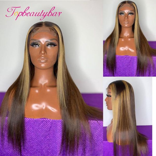 lace wigs highlight brown straight human hair brazilian 13x4 front ombre remy frontal wig for women, Black;brown
lace wigs highlight brown straight human hair brazilian 13x4 front ombre remy frontal wig for women, Black;brown