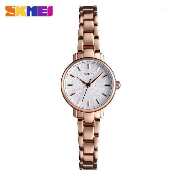 wristwatches skmei luxury stainless steel strap women quartz watch simple girl business watches female montre femme clock 1410, Slivery;brown
wristwatches skmei luxury stainless steel strap women quartz watch simple girl business watches female montre femme clock 1410, Slivery;brown