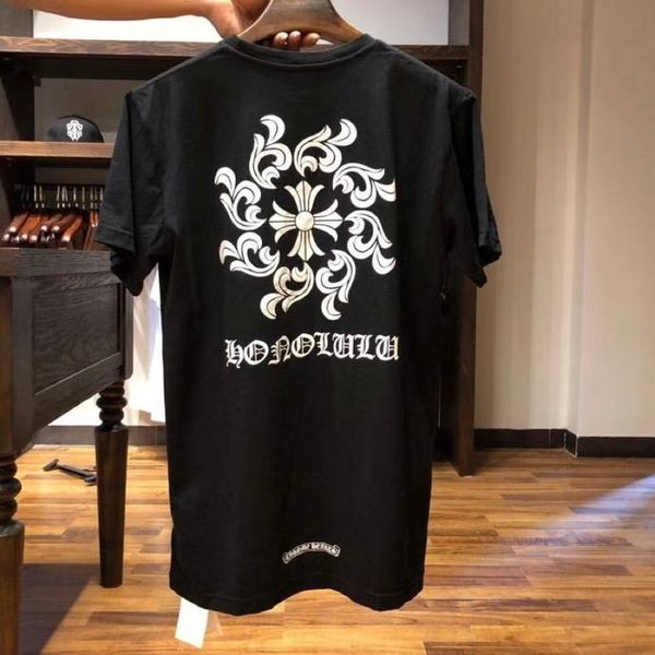 chao brand ch croxin short sleeve t-shirt men's and women's same print loose cotton t-shirt lovers' round neck half sleeve t-, White;black
chao brand ch croxin short sleeve t-shirt men's and women's same print loose cotton t-shirt lovers' round neck half sleeve t-, White;black