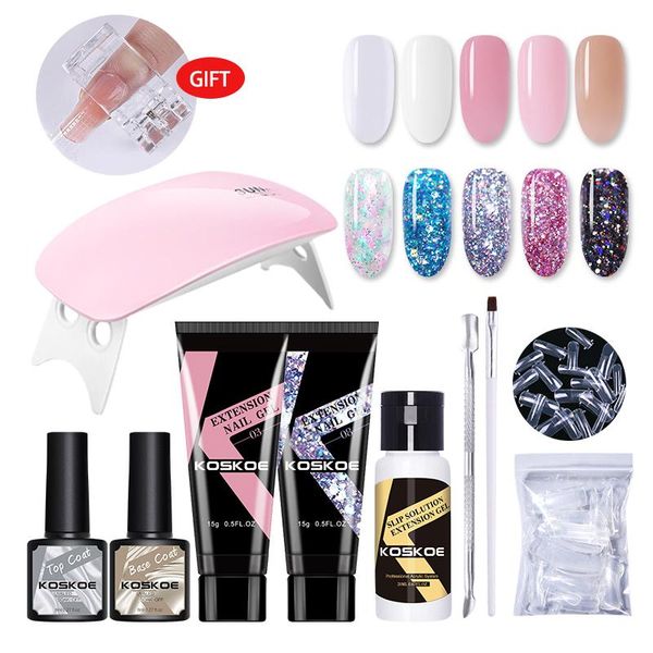 9pcs/set extension nail kit all for manicure set acrylic slip solution uv led builder gel polish art design kits
9pcs/set extension nail kit all for manicure set acrylic slip solution uv led builder gel polish art design kits