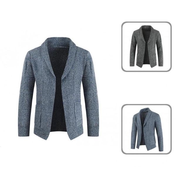 men's sweaters winter sweater coat fabulous casual men warm turn-down collar, White;black
men's sweaters winter sweater coat fabulous casual men warm turn-down collar, White;black