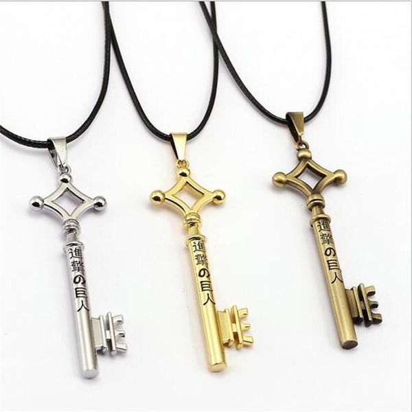 5pcs/lot wholesale attack on titan necklace key shingeki no kyojin pendant anime jewelry cosplay accessories necklaces, Silver
5pcs/lot wholesale attack on titan necklace key shingeki no kyojin pendant anime jewelry cosplay accessories necklaces, Silver