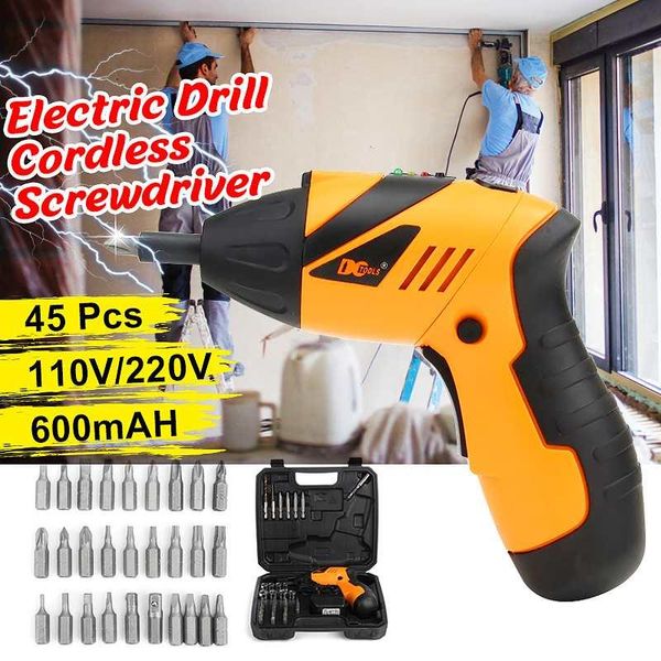 professiona electric drills 45-in-1 impact drill 180 degree rotatable screwdrivers portable cordless led light
professiona electric drills 45-in-1 impact drill 180 degree rotatable screwdrivers portable cordless led light