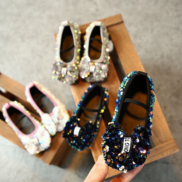 70% off factory online 2021 spring and autumn new fashion sequin bow single shoes korean girls' soft bottom princess student dance, Black
70% off factory online 2021 spring and autumn new fashion sequin bow single shoes korean girls' soft bottom princess student dance, Black