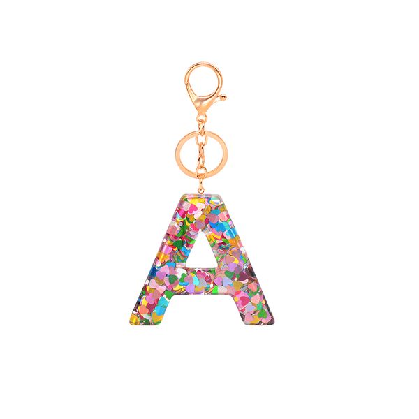 cute colorful keyring english letter heart sequins acrylic keychain 26 english word a to z handbag pendent charms for woman, Slivery;golden
cute colorful keyring english letter heart sequins acrylic keychain 26 english word a to z handbag pendent charms for woman, Slivery;golden