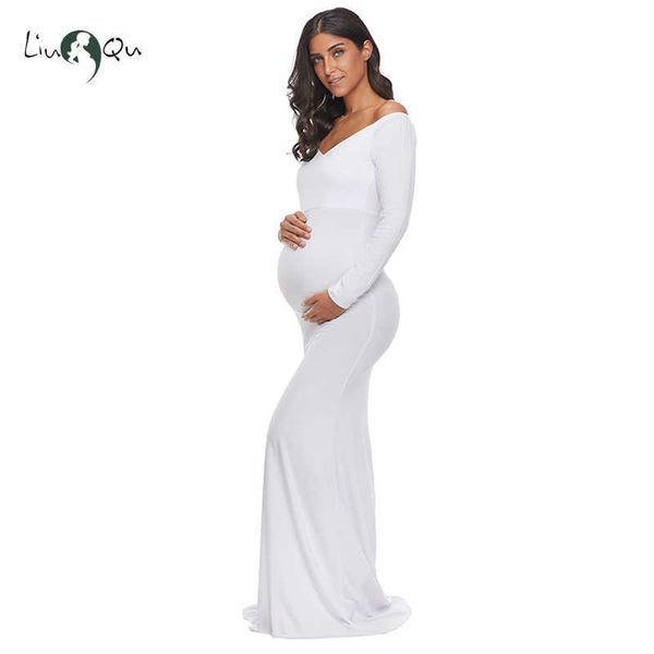 pink off shoulder long sleeve maternity dresses fitted sheath pregnancy dress p shoot vestidos de fiesta de noche y0924, White
pink off shoulder long sleeve maternity dresses fitted sheath pregnancy dress p shoot vestidos de fiesta de noche y0924, White