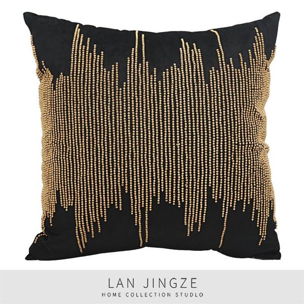 cushion/decorative pillow light luxury gold beaded design cushion cover 50x50cm soft sofa livingroom waist pillowcase home decorative throw
cushion/decorative pillow light luxury gold beaded design cushion cover 50x50cm soft sofa livingroom waist pillowcase home decorative throw