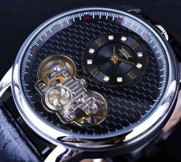 jaragar classic dual movement design automatic quartz watches clock mens watches brand luxury watch men skeleton wrist watch, Slivery;brown
jaragar classic dual movement design automatic quartz watches clock mens watches brand luxury watch men skeleton wrist watch, Slivery;brown