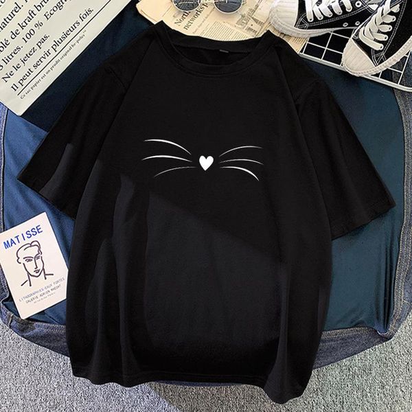 short sleeve cotton t shirt women fashion cute cats oversize women's tee shirts retro leisure plus 2021 graphic tshirts t-shirt, White
short sleeve cotton t shirt women fashion cute cats oversize women's tee shirts retro leisure plus 2021 graphic tshirts t-shirt, White
