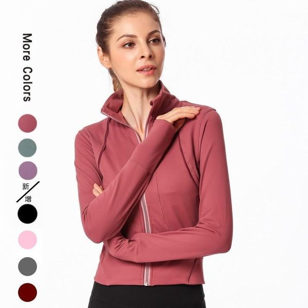 autumn and winter stand-up collar slim fit workout clothes casual running zipper jacket yoga sports coat for women outfit
autumn and winter stand-up collar slim fit workout clothes casual running zipper jacket yoga sports coat for women outfit