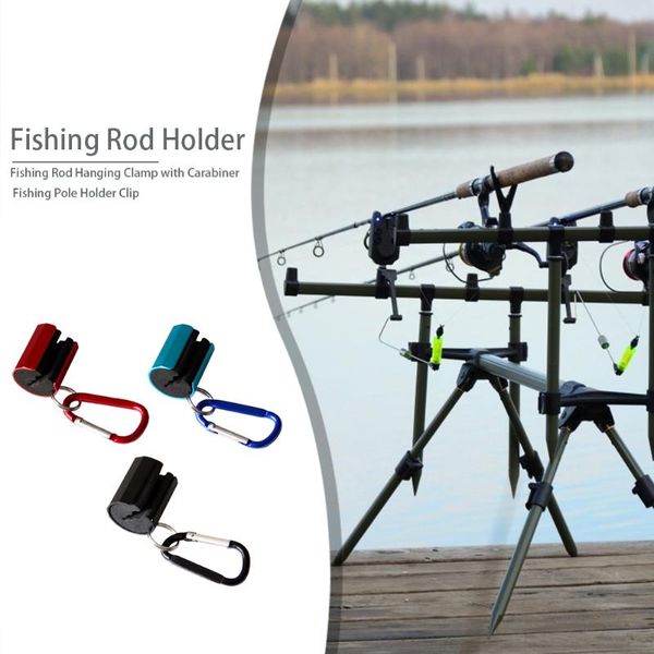 fishing hooks portable rod hanging clamp device with carabiner pole holder tying clip carrying buckle tackl
fishing hooks portable rod hanging clamp device with carabiner pole holder tying clip carrying buckle tackl