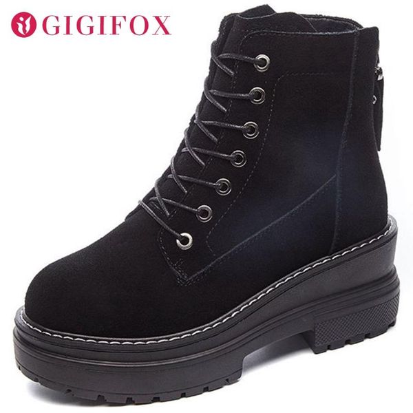 boots brand chunky heels platform great quality cozy heel cow suede leather ankle booties fashion winter shoes women, Black
boots brand chunky heels platform great quality cozy heel cow suede leather ankle booties fashion winter shoes women, Black
