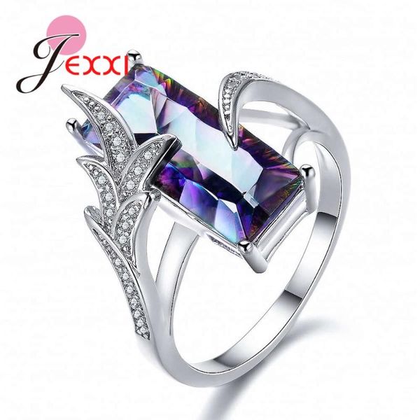 cluster rings 925 sterling silver cz crystal square colourful party wedding ring for women girls vintage glittering gift jewelry, Golden;silver
cluster rings 925 sterling silver cz crystal square colourful party wedding ring for women girls vintage glittering gift jewelry, Golden;silver