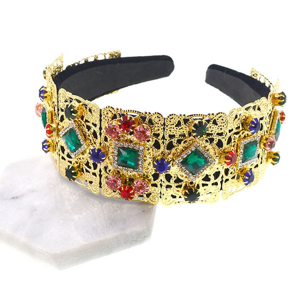 bangles bracelet baroque metal bow color diamond hairband hair ornament exaggerated pearl hairpin, Black
bangles bracelet baroque metal bow color diamond hairband hair ornament exaggerated pearl hairpin, Black