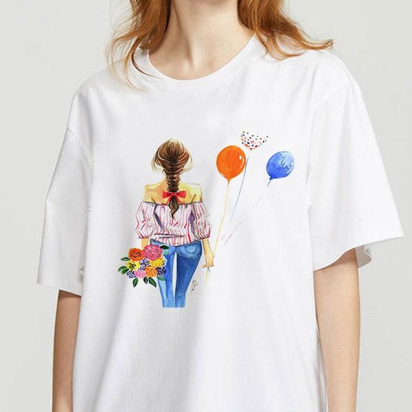women's t-shirt t-shirts for women short sleeve cartoon spring summer autumn casual clothing lady graphic t shirt ladies female tee, White
women's t-shirt t-shirts for women short sleeve cartoon spring summer autumn casual clothing lady graphic t shirt ladies female tee, White