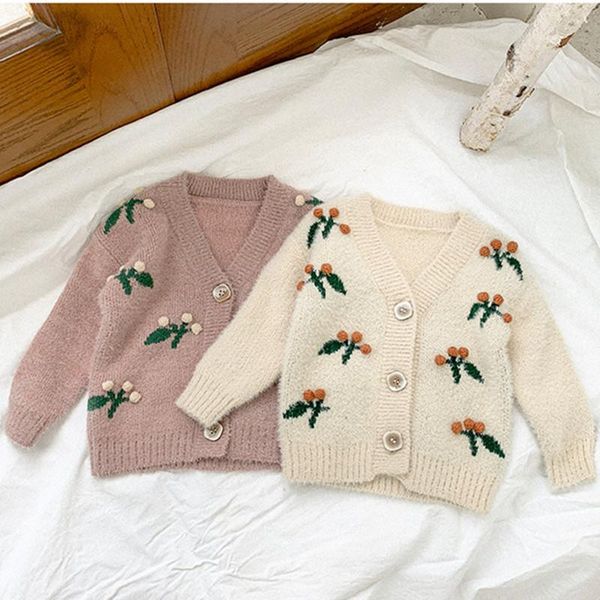 spring girls sweaters fashion long sleeve v-neck cherry knitwear 2-7yrs princess toddler cardigan sweater clothes, Blue
spring girls sweaters fashion long sleeve v-neck cherry knitwear 2-7yrs princess toddler cardigan sweater clothes, Blue