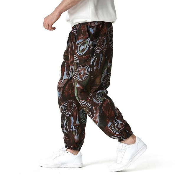 vintage cotton linen print joggers sweatpants men hipster hip hop streetwear harem pants harajuku casual jogging trousers men's, Black
vintage cotton linen print joggers sweatpants men hipster hip hop streetwear harem pants harajuku casual jogging trousers men's, Black