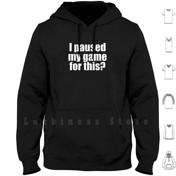 men's hoodies & sweatshirts i paused my game for this sarcasm sarcastic cute funny shirt father husband gift present son daughter birth, Black
men's hoodies & sweatshirts i paused my game for this sarcasm sarcastic cute funny shirt father husband gift present son daughter birth, Black