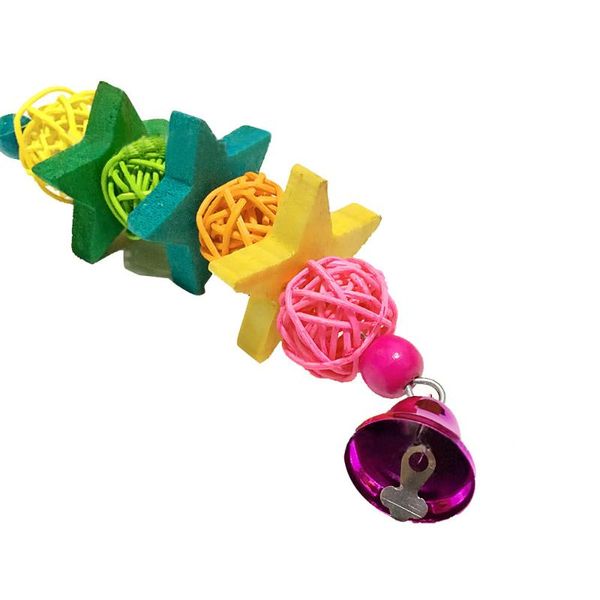 other bird supplies 6pcs pet parrot hanging toy chewing bite rattan balls grass swing bell parakeet cage accessories 2021
other bird supplies 6pcs pet parrot hanging toy chewing bite rattan balls grass swing bell parakeet cage accessories 2021