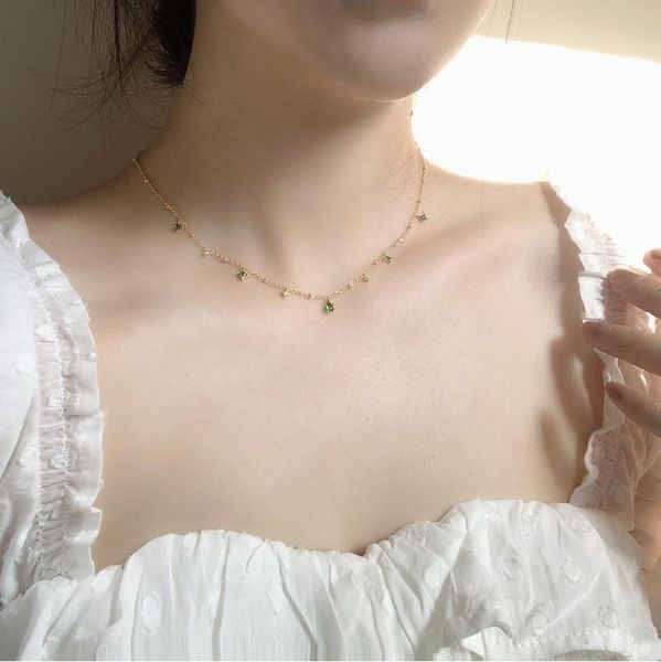 chains yaologe retro jade inlaid rhinestone necklace ladies luxury temperament silver plated clavicle chain jewelry wholesale
chains yaologe retro jade inlaid rhinestone necklace ladies luxury temperament silver plated clavicle chain jewelry wholesale