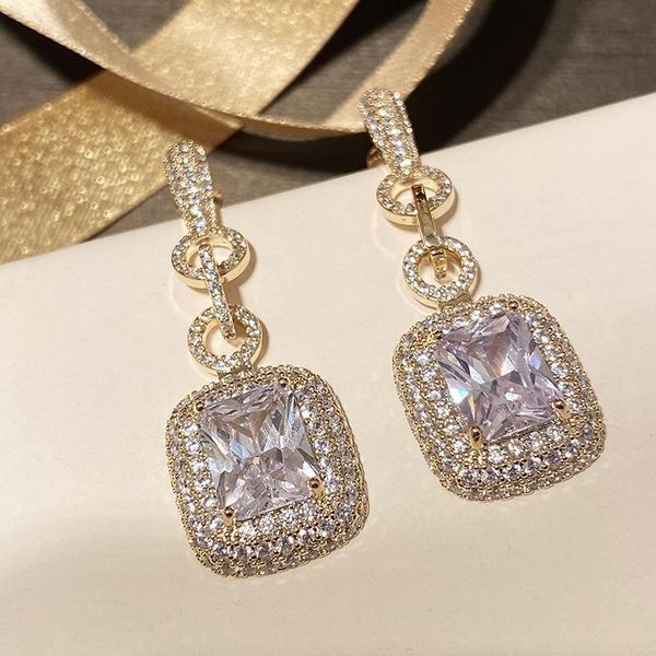dangle & chandelier luxury golden big square trend street style retro exaggerated zircon earrings for women, Silver
dangle & chandelier luxury golden big square trend street style retro exaggerated zircon earrings for women, Silver