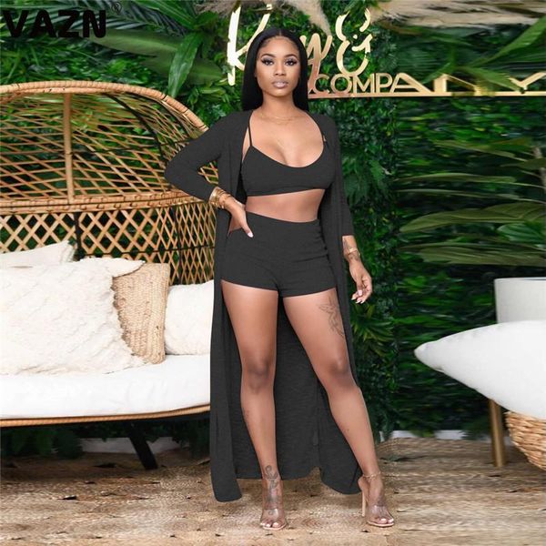 women's tracksuits vazn 2021 autumn high-end beach young sweet solid full sleeve x-long cloth strapless short pants slim women 3 pi, Gray
women's tracksuits vazn 2021 autumn high-end beach young sweet solid full sleeve x-long cloth strapless short pants slim women 3 pi, Gray