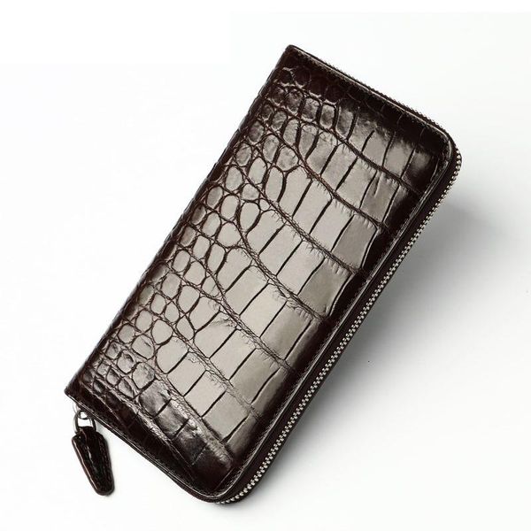 high-end alligator wallet latest homme long leather fashion bag really fashionable men's business men wallets, Red;black
high-end alligator wallet latest homme long leather fashion bag really fashionable men's business men wallets, Red;black