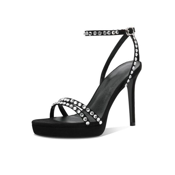 retro concise suede leather sandals for women summer fashion platforms high heels casual working shoes woman, Black
retro concise suede leather sandals for women summer fashion platforms high heels casual working shoes woman, Black