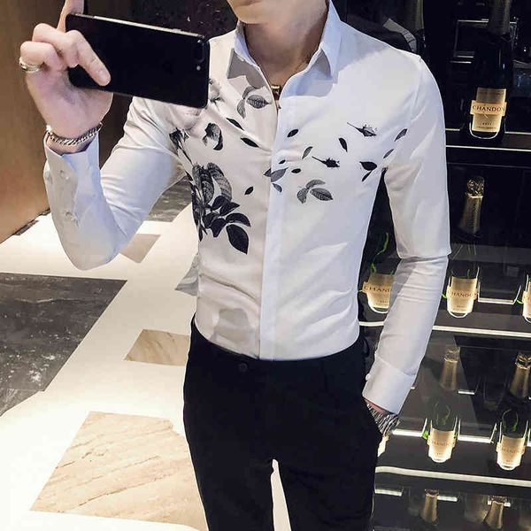 men's casual shirts preto/branco elegante impresso clube camisa roupas manga longa simples todos os jogos fino ajuste masculina 3xl sj6, White;black
men's casual shirts preto/branco elegante impresso clube camisa roupas manga longa simples todos os jogos fino ajuste masculina 3xl sj6, White;black