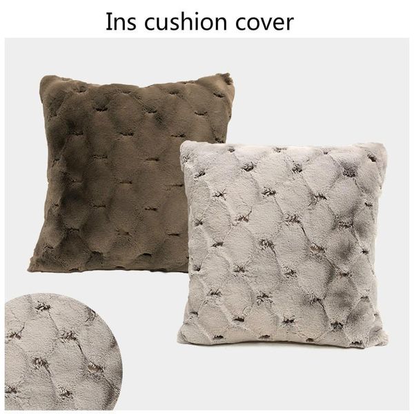 cushion/decorative pillow ins plaid plush fluffy cushion cover hairy faux soft solid color cases home sofa decor 45x45cm
cushion/decorative pillow ins plaid plush fluffy cushion cover hairy faux soft solid color cases home sofa decor 45x45cm