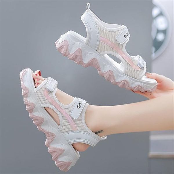sandals women casual fashion breathable ladies shoes 2021 summer thick bottom wear-resisting platform female comfortable, Black
sandals women casual fashion breathable ladies shoes 2021 summer thick bottom wear-resisting platform female comfortable, Black
