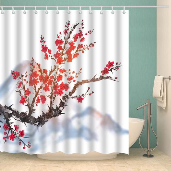 artistic shower curtain ink painting plum blossom fashion bath accessories with hooks waterproof polyester fabric bathroom decor curtains
artistic shower curtain ink painting plum blossom fashion bath accessories with hooks waterproof polyester fabric bathroom decor curtains