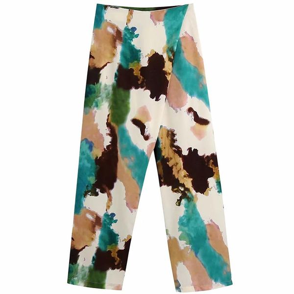 women's pants & capris zhenbaili za woman 2022 casual trousers thin summer green graffiti print tie dyed fold detail ankle length loose, Black;white
women's pants & capris zhenbaili za woman 2022 casual trousers thin summer green graffiti print tie dyed fold detail ankle length loose, Black;white