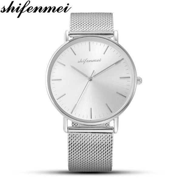 wristwatches shifenmei watches mens 2021 brand stainless steel mesh quartz men waterproof business wristwatch relogio masculino, Slivery;brown
wristwatches shifenmei watches mens 2021 brand stainless steel mesh quartz men waterproof business wristwatch relogio masculino, Slivery;brown