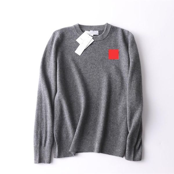 21ss designer sweaters fashion embroidery long sleeve sweater simple casual knit pullover sweatshirts, White;black
21ss designer sweaters fashion embroidery long sleeve sweater simple casual knit pullover sweatshirts, White;black