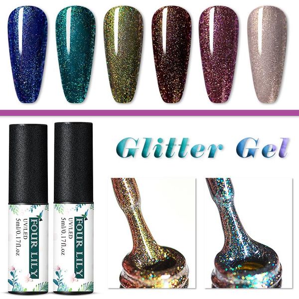 nail gel four lily polish shiny glitter lacquers sparkling shimmer sequins art varnishes soak off uv led long lasting, Red;pink
nail gel four lily polish shiny glitter lacquers sparkling shimmer sequins art varnishes soak off uv led long lasting, Red;pink