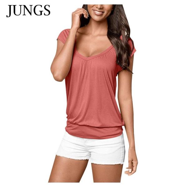 women's t-shirt fashion women t-shirts short sleeve solid streetwear comfortable casual style t shirt for 2021 shirts, White
women's t-shirt fashion women t-shirts short sleeve solid streetwear comfortable casual style t shirt for 2021 shirts, White