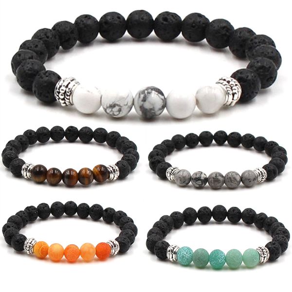 kimter volcanic lava rock bracelets for women men jewelry elastic bangle yoga beads natural stone aromatherapy bracelet gifts g112s f, Golden;silver
kimter volcanic lava rock bracelets for women men jewelry elastic bangle yoga beads natural stone aromatherapy bracelet gifts g112s f, Golden;silver