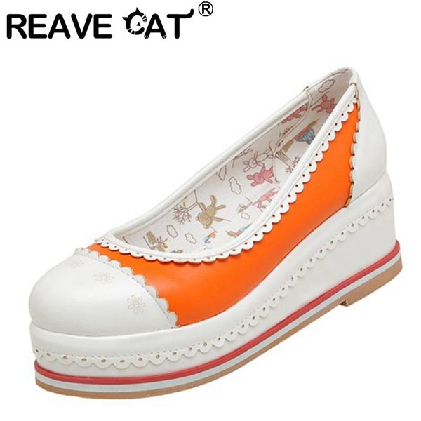 dress shoes reave cat 2021 sweet pumps lolita platforms cute slip on candy color party thick sole pink orange white grey green a4524, Black
dress shoes reave cat 2021 sweet pumps lolita platforms cute slip on candy color party thick sole pink orange white grey green a4524, Black