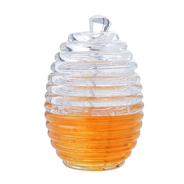 storage bottles & jars crystal glass honey bottle seasoning juice 265ml pot with stirring stick material edible ps
storage bottles & jars crystal glass honey bottle seasoning juice 265ml pot with stirring stick material edible ps