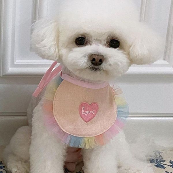 dog apparel cute pet puppy love bandana bibs scarf saliva cleaning towel neckerchief decoration for teddy small dogs
dog apparel cute pet puppy love bandana bibs scarf saliva cleaning towel neckerchief decoration for teddy small dogs