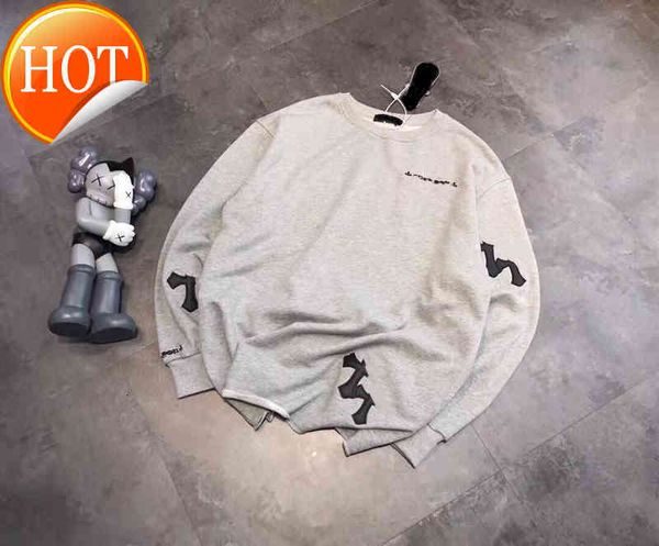 designer luxury fashion hoodie chao brand ch crow + horseshoe cross pu round neck men's and women's couple's sweater hip hop, Black
designer luxury fashion hoodie chao brand ch crow + horseshoe cross pu round neck men's and women's couple's sweater hip hop, Black