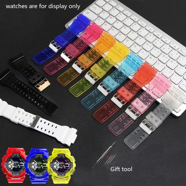 watch bands peiyi replacement strap for soft silicone watchband ga-100 110 400 700gd gls resin transparent men's chain, Black;brown
watch bands peiyi replacement strap for soft silicone watchband ga-100 110 400 700gd gls resin transparent men's chain, Black;brown