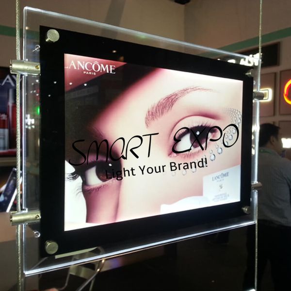 poster advertising display a2 double sided hang lightbox for store info show with electric conductive steel hanging wires firm wooden case p
poster advertising display a2 double sided hang lightbox for store info show with electric conductive steel hanging wires firm wooden case p