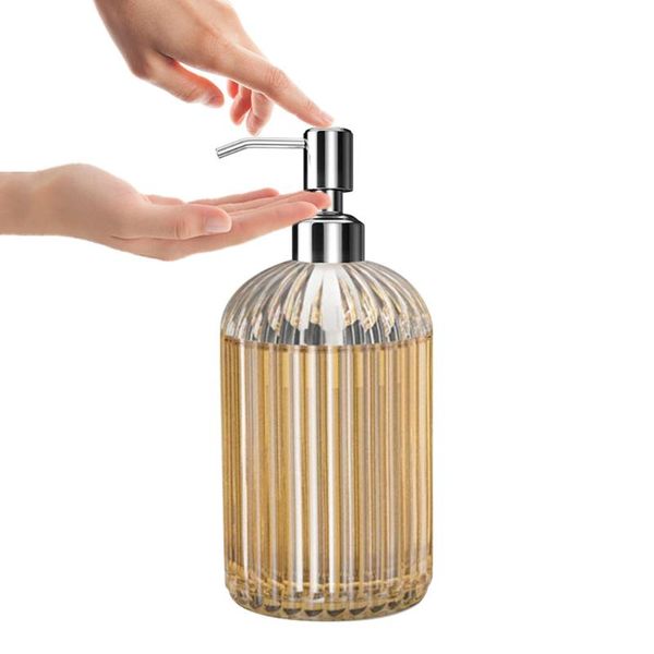 large 500ml 18oz manual press soap dispenser clear glass shower gel bottle home nordic style liquid container
large 500ml 18oz manual press soap dispenser clear glass shower gel bottle home nordic style liquid container
