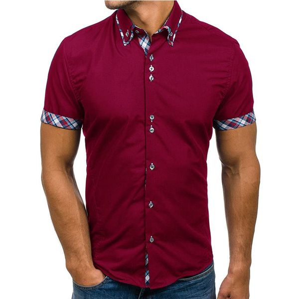 men's casual shirts wsgyj mannen 2021 merk mode pure kleur korte mouw katoen ademend jurk shirt zwart doek, White;black
men's casual shirts wsgyj mannen 2021 merk mode pure kleur korte mouw katoen ademend jurk shirt zwart doek, White;black
