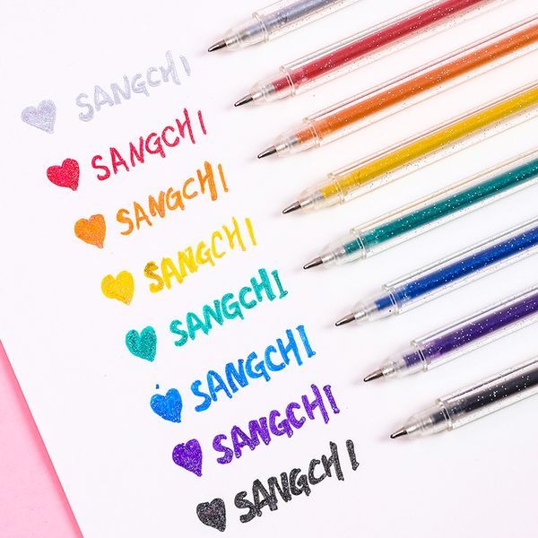 pen flash gel color neutral flash metal multi color fluorescent student marker set diy hand account
pen flash gel color neutral flash metal multi color fluorescent student marker set diy hand account