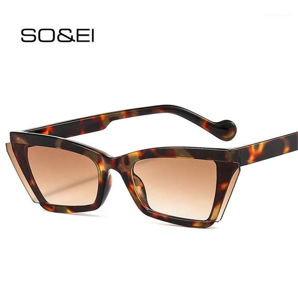 so&ei ins fashion cat eye women sunglasses retro brand designer semi-rimless lens eyewear men shades uv400 sun glasses, White;black
so&ei ins fashion cat eye women sunglasses retro brand designer semi-rimless lens eyewear men shades uv400 sun glasses, White;black