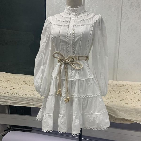 casual dresses women vintage white cotton summer dress embroidery long lantern sleeve high waist mini, Black;gray
casual dresses women vintage white cotton summer dress embroidery long lantern sleeve high waist mini, Black;gray